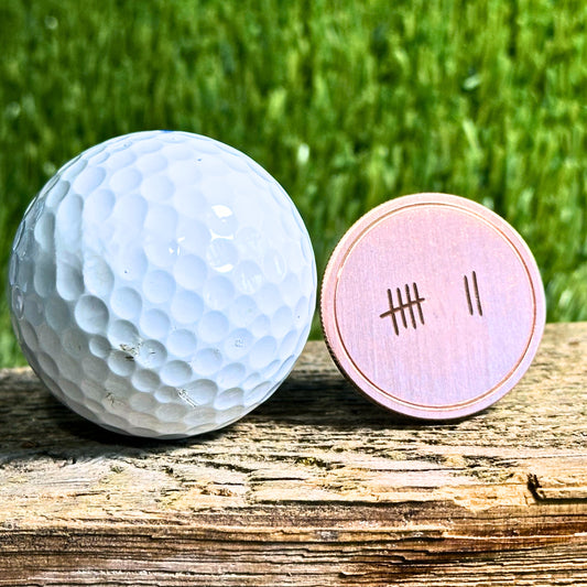 7th Anniversary Golf Ball Marker